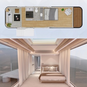 Capsule Spatiale Modulaire Autonome Abordable, Petite Maison Mobile de 40 pieds - Product Image 6