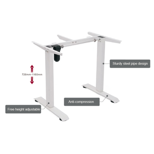 L-Shape Cơ Giới Chiều Cao Làm Việc Góc Bàn Văn Phòng <span class=keywords><strong>Hi</strong></span> <span class=keywords><strong>Tech</strong></span> Bàn Đứng Điện Có Thể Điều Chỉnh Chiều Cao Bàn Bán Buôn - Product Image 3