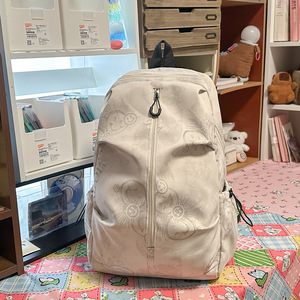 Stylish Korean style creative niche minimalist versatile bear pattern wear-resistant large capacity <b>backpack</b> - Product Image 5