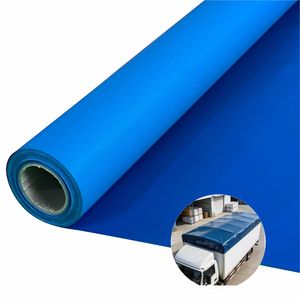 650 GSM Wasserdichte Vinyl-Plane <span class=keywords><strong>PVC</strong></span>-Planenstoff LKW-Abdeckung Wetterbeständige Reißfeste Verdunkelungs-Industrieplane - Product Image 1
