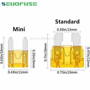 Kit d'assortiment Standard/<span class=keywords><strong>Mini</strong></span> Auto 1-<span class=keywords><strong>40A</strong></span> Assortiment d'un extracteur de fusibles automotriz fusibles pour camion boîte à fusibles automatique - Product Image 4