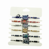 Bracelets à breloques en plastique en forme de gecko multicolore Bracelets élégants Souvenirs