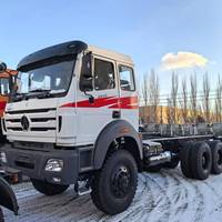 Usine chinoise Beiben 6x6/6x4 Châssis de camion 2642 North Benz Cargo Châssis de camion pour le Congo