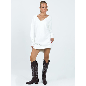Sexy Tight Sweater Dress - Women's Fashion in 2024