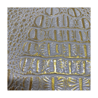 Échantillon Gratuit : Similicuir PVC pour Ameublement, Sacs à Main, Cuir Synthétique, Cuir Crocodile, Décoration de Sièges de Voiture, Imperméable et Anti-taches