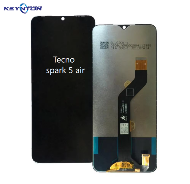 Mobile Phone LCD Screen for Tecno Spark 5 Air Display with Touch Digitizer Replacement for Tecno KD6 LCD