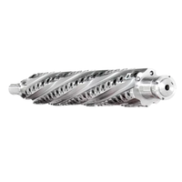 Tige de coupe spirale indexable, Lame hélicoïdale pour dégauchisseuse à bois pour dégauchisseuse de surface et d'épaisseur