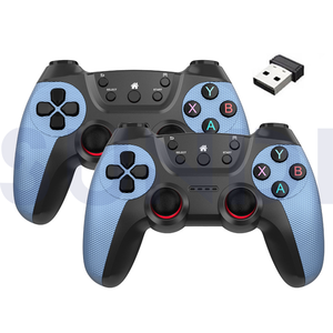 Фабричный двойной 2,4 г беспроводной геймпад два Android TV Box ПК компьютер Usb игровой контроллер - Product Image 5