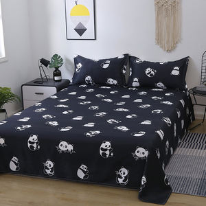 Lindo <span class=keywords><strong>Panda</strong></span> de poliéster impreso 80GSM textiles para el hogar de los niños ropa de cama conjunto de edredón funda de almohada de cama - Product Image 6