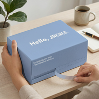 Boîtes d'expédition en carton ondulé avec bande d'ouverture facile et fermeture éclair pour livraison postale