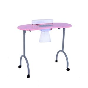 Mesa de Manicura Zxm con Diseño Nuevo, Mesa Plegable Portátil con Luz y Succión para Salón de Belleza - Product Image 2