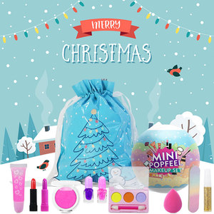 Coffrets de maquillage miniatures les plus populaires pour filles : rouge à lèvres, gloss, fard à paupières, anticernes, poudre, blush - Product Image 4