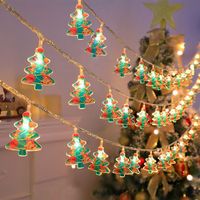 Individuelle LED-Weihnachtsbeleuchtung, Acryl-Weihnachtsmann-Schneemann-Weihnachtsbaum-förmige Lichterketten für Feiertags- und Heimdekoration
