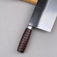 Couteau de cuisine de chef professionnel avec manche en bois Couteau à trancher la viande domestique Stock du fabricant disponible