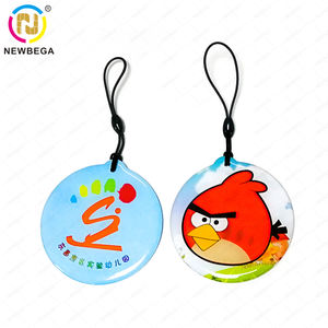 Porte-clés époxy intelligent Carte RFID Porte-clés Communication NFC 13.56MHz NFC Porte-clés - Product Image 2