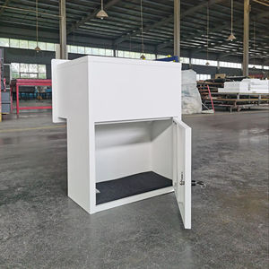 Buzón de paquete integrado de pared de acero galvanizado personalizado directo de fábrica con cerradura <span class=keywords><strong>Digital</strong></span> - Product Image 1