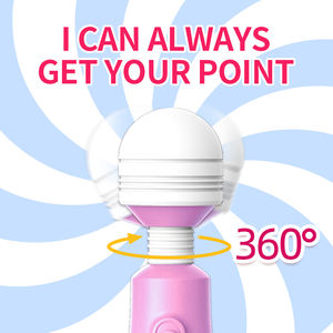 Mainan seks silikon <span class=keywords><strong>Vibrator</strong></span> kecepatan tinggi pijat tongkat <span class=keywords><strong>AV</strong></span> masturbasi wanita 10 frekuensi kedap air g-spot - Product Image 4