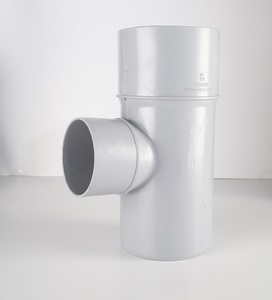 Conexión de tubería de PVC duradera en T reductora Selfit Non ISI de alta calidad para sistemas de plomería y drenaje de flujo de agua suave - Product Image 4