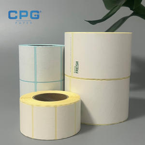 Rouleau d'étiquettes thermiques 4x6 (100x150mm) pour colis d'expédition, sans BPA, écologique, résistant à l'huile, recyclable et imperméable, vente en gros usine - Product Image 1