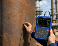 JZJ330N Digital Ultrasonic Flaw Detector Portable NDT Equipment DAC DGS Curve B-Scan Function Weld Crack Inspection High