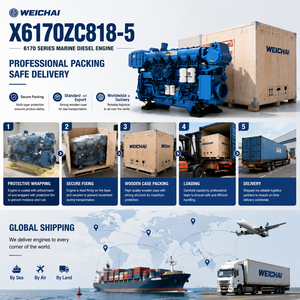 Motore Marino WEICHAI Serie 6170 X6170ZC818-5 da 818 CV Turbocompresso Raffreddato ad Acqua per Navi Passeggeri e Imbarcazioni Utilitarie - Product Image 5