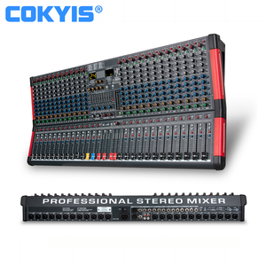 Professional <strong>DJ</strong> <strong>Controller</strong>/Audio Console Mixer with USB Bluetooths 24DSP Effect 24 Channel Mixing Console for Sound Equipment - Product Image 1