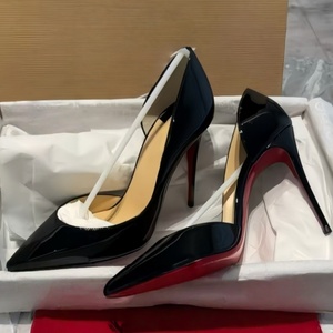 Sandales à talons de luxe pour femmes, en cuir véritable de haute qualité, chaussures de soirée élégantes pour femmes, sandales à talons tendance - Product Image 1