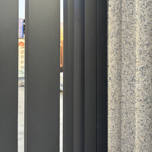 Hợp kim nhôm chải lan can ngoài trời tay vịn cho biệt thự cầu thang ban công/lan can sân thượng thiết kế hiện đại mạnh mẽ bền - Product Image 4