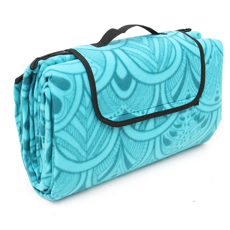 Утолщенное дышащее мягкое одеяло, складное водонепроницаемое покрывало для отдыха на открытом воздухе, кемпинга, пляжа, плед, коврик для пикника