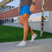 Chaussettes de course légères à cinq doigts Coolmax haute performance