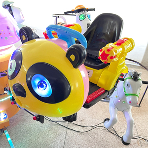 Équipement de Parc d'Attractions Électrique Moderne Personnalisé et Durable pour Enfants : Manège Mini Avion-Carrousel pour Enfants Anti-Chute - Product Image 5