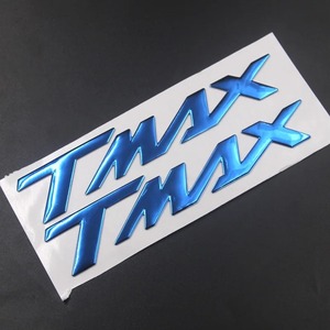 สติ๊กเกอร์โครเมียม 3DMotorcycle Accessories L0GO สำหรับตกแต่ง<span class=keywords><strong>รถ</strong></span> YAMAHA T-MAX TMAX530 TMAX500 TMAX560 ปี 2004 2005 - Product Image 2