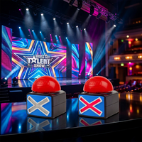 Buzzer de jeu en gros pour concours de questions, avec son et lumière, pour quiz, Got Talent, jouets et boutons de jeu
