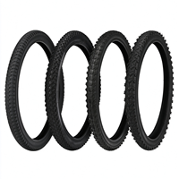 Pneu de vélo 24/26 pouces en caoutchouc durable pour VTT et vélo de route, anti-crevaison, fabrication chinoise en gros, personnalisation OEM