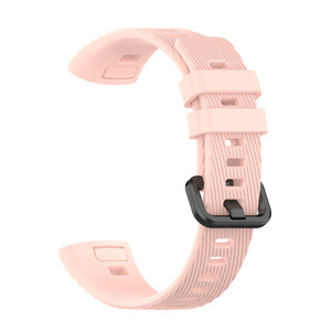 Bracelet de montre sport en silicone réglable compatible avec <span class=keywords><strong>Huawei</strong></span> <span class=keywords><strong>Band</strong></span> 3 Pro <span class=keywords><strong>4</strong></span> Pro TER-B09 B29S, bracelet de remplacement - Product Image 3
