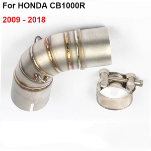 Collecteur d'échappement intermédiaire en acier inoxydable pour moto HONDA CB1000R <span class=keywords><strong>CB</strong></span> <span class=keywords><strong>1000</strong></span> R <span class=keywords><strong>2009</strong></span> - 2018 - Product Image 4