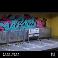 1: 64 Seaside Summer Cool Graffiti Theme Series Light Edition Scene Model