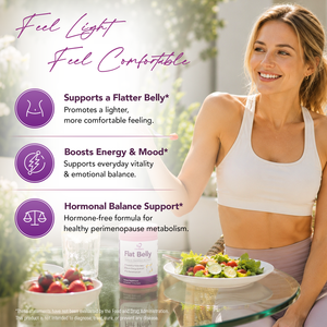 Chinaherbs Complément de soutien pour le ventre plat, formule pour femmes en péri-menopause, Inositol, Gousses de Gattilier, CoQ10, Confort contre les ballonnements, Capsules végétaliennes - Product Image 5