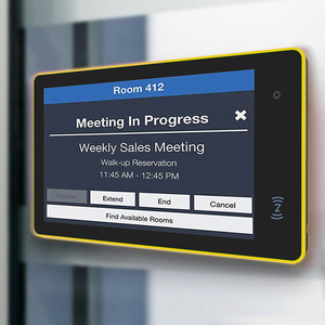 Led Light <b>Tablet</b> Wall Mount Android Poe NFC for Meeting Room Application Meeting Room <b>Tablet</b> <b>10</b>.1 Inch Meeting Room - Product Image 1