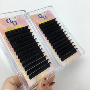 Dragon Private Label Bandeja de pestañas de volumen de Cachemira de alta calidad 0,07 0,05 0,03 Extensiones de pestañas Bandeja de pestañas personalizada para entrenamiento de pestañas - Product Image 5