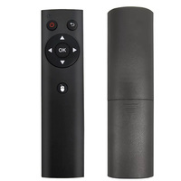 Control Remoto Inalámbrico Inteligente Personalizable de 2.4GHz /BT/ con Asistente de Voz/Air Mouse Opcional para TV Box, Proyector, Mini PC, etc.