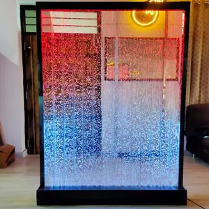 Acryl Bildschirm Raumteiler Neu Design Custom Frame OEM Wasser blase Wand Raumteiler