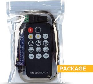 Esann 14 phím <span class=keywords><strong>mini</strong></span> RF LED Strip <span class=keywords><strong>dimmer</strong></span> điều khiển cho fcob 3014 5630 5730 3528 LED Strips - Product Image 5