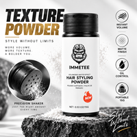 Bedak Penata Rambut untuk Pria, Bedak Tekstur Matte Penambah Volume, Pengangkat Akar Rambut, Pengontrol Minyak, Hasil Ringan 15g Perawatan Rambut