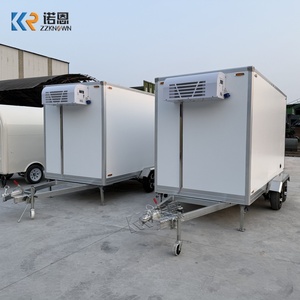 Camión de Comida Completamente Equipado, Kiosco de Helados al Aire Libre, <span class=keywords><strong>Remolque</strong></span> de Comida con Refrigerador, Semirremolque Refrigerado - Product Image 6