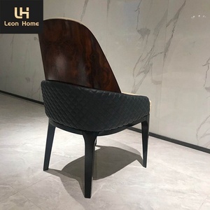 Mesas y sillas de comedor redondas de madera, nuevas y lujosas mesas de comedor con <span class=keywords><strong>Lazy</strong></span> alan - Product Image 6