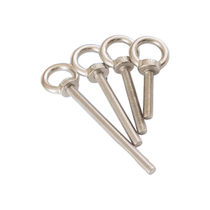Boulon à œil en acier inoxydable 304 allongé avec filetage M3/M4, norme DIN444, œil de mouton avec <span class=keywords><strong>anneau</strong></span>, longueur 10 mm/25 mm, vis à joint en boîte - Product Image 6