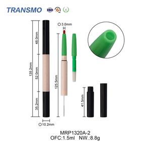 Emballage personnalisé 2-en-1 pour eye-liner et mascara, emballage vide pour crayon à lèvres et eye-liner, fournisseur d'emballages pour crayons à sourcils double face - Product Image 2