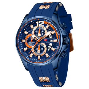 MINI FOCUS-reloj deportivo para hombre, <span class=keywords><strong>de</strong></span> cuarzo, resistente al agua, con esfera grande, luz nocturna, 0350G - Product Image 5