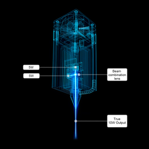 Laser cây K1 <span class=keywords><strong>Mini</strong></span> xách tay 10W Lazer khắc CNC 3030 10W thép không gỉ Diode Máy khắc laser cho gỗ Acrylic - Product Image 2